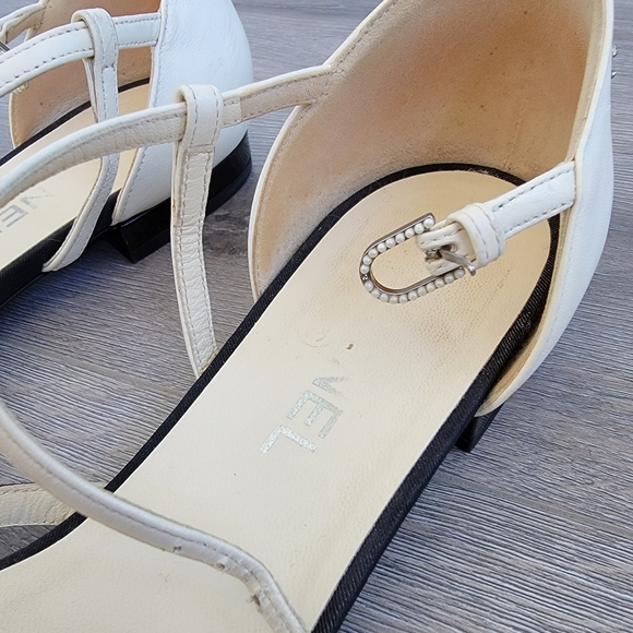 Chanel Rome 2016 pearl pointed toe ballet flats 40 - Picture 8 of 16